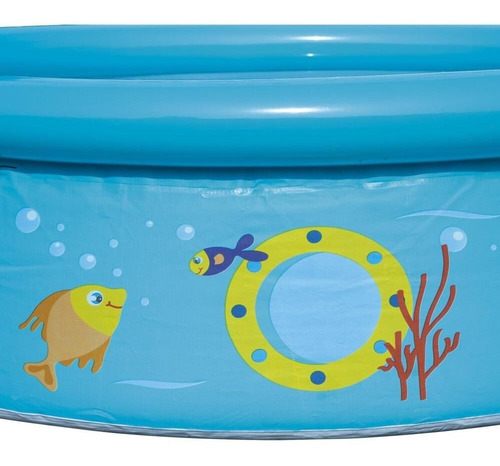 Piscina Bestway My First Fast Set Spray Pool 57326 Color Celeste