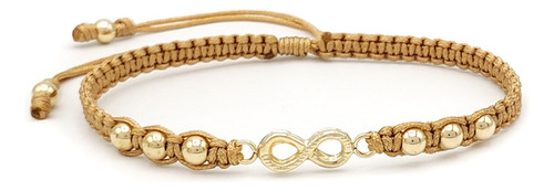 Pulsera Infinito Oro Laminado 18k Iconic Store