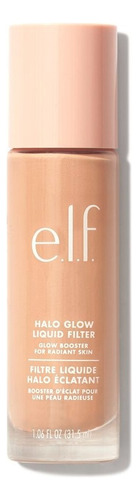 Base líquida de tom médio E.L.F. Cosmetics Halo Glow Liquid Filter