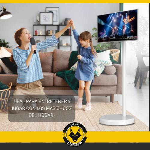 Smart Tv 32''portátil Giro 360° Pantalla Tactil Android Wifi