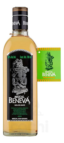 Mezcal Beneva 100% Agave 700ml Con Gusano