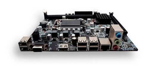 Tarjeta Madre Arktek Ak-h61m Lga1155 2xddr3 1600 Axsata Vga 