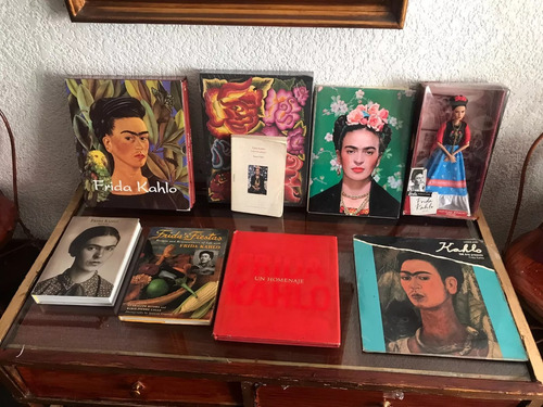 Frida Kahlo Coleccion De Libros De Diversas Ediciones 