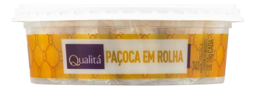 Paçoca Rolha Qualitá Pote 340g