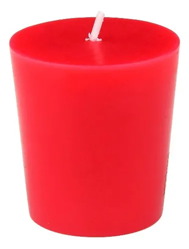 Vela Votiva 96 Pieza Color Rojo