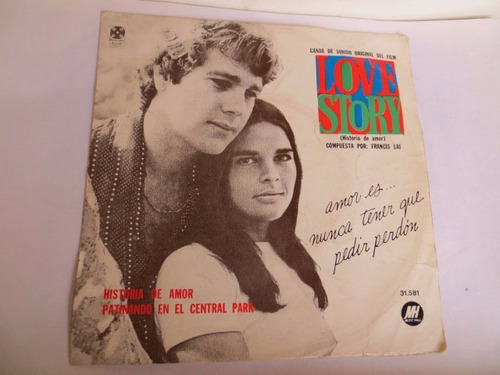 Love Story Banda Sonora Francis Lai Vinilo Simple Historia