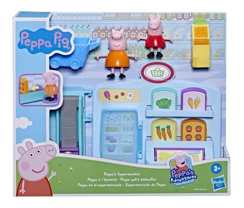 Figura Peppa Pig En El Supermercado Con Peppa