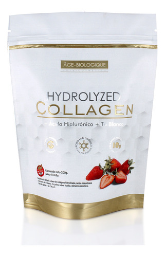 Collagen Hydrolyzed Age Biologique, Colágeno En Polvo 