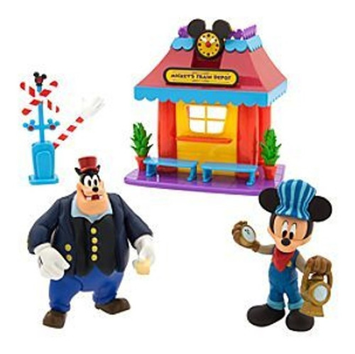 Play Set Estacion De Tren Mickey Play House Disney Store
