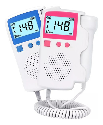 Doppler Fetal Monitor De Ritmo Cardiaco Ultrasonido Portátil