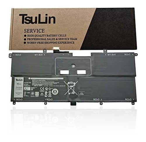 Tsulin Nnf1c Bateria Del Portatil Compatible Con Dell Xps 13