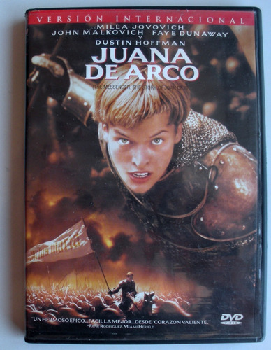 Dvd - Juana De Arco - Luc Besson - Booklet - Imp. Brasil 