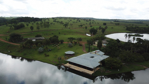 Imagem 2 de 26 de Fazenda 832 Alqueires,1 Km Do Asfalto,850 Hectares Em Lavoura,restante Formado Em Capim Brachiarão,capim Andropogon,grama Tifton,25 Divisões Pastos - Fa00022 - 69667753