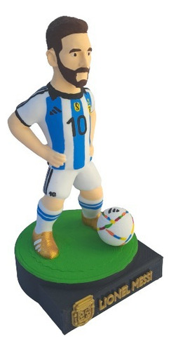 Figura Messi 20cm - 3dpicas.impresiones