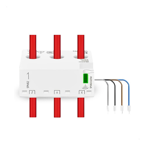 Medidor De Energia Elétrica Trifásico Zemismart Zigbee