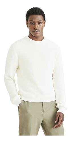 Sweater Hombre Core Regular Fit Egret 