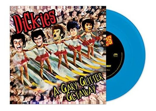 Lp A Gary Glitter Getaway (blue) - The Dickies