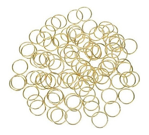 Hotop Paquete De 100 Anillos Para El Cabello Anillos Para Tr