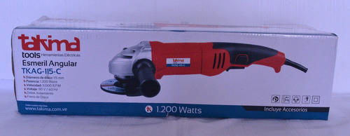 Esmeril Angular Takima 4 1/2 Tkag-115-c 1.200 Watts