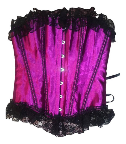 Corset De Saten Victoriano 