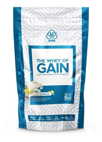 Proteina The Whey Of Gain 6 Lb - L a $21236