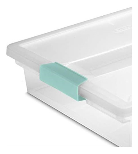 Sterilite - Caja De Almacenamiento Multiusos Con Clip Para A