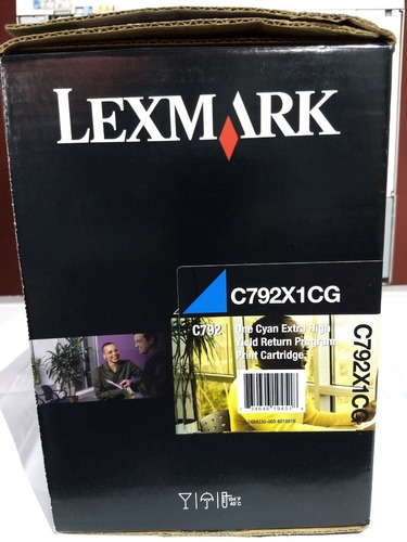 Toner Lexmark C792x1cg Cyan Extra Alto Rendimiento C792 X792