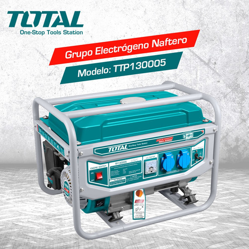 Imagen 2 de 6 de Grupo Electrógeno A Nafta 3000w Total