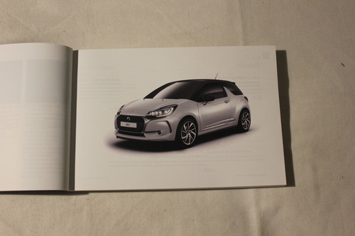 Citroen Ds3 Cabrio Manual De Empleo 2017 (Usado)