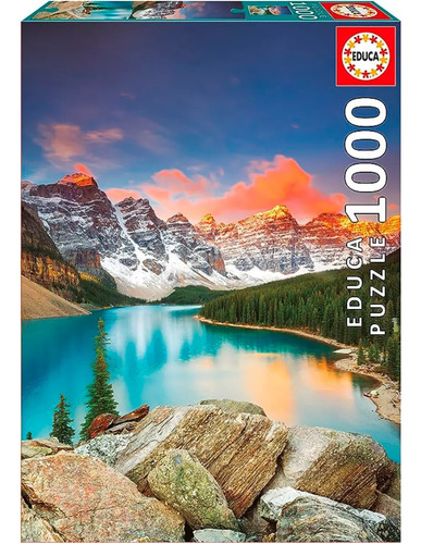 Puzzle Educa 1000pcs Moraine Lake Banff National Park Canada