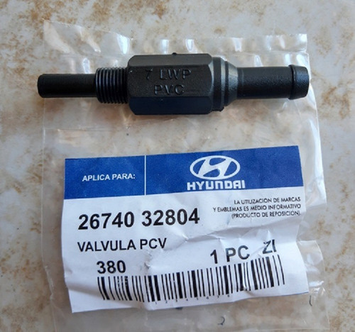 Valvula Pcv Hyundai Accent Get Elantra Plastica