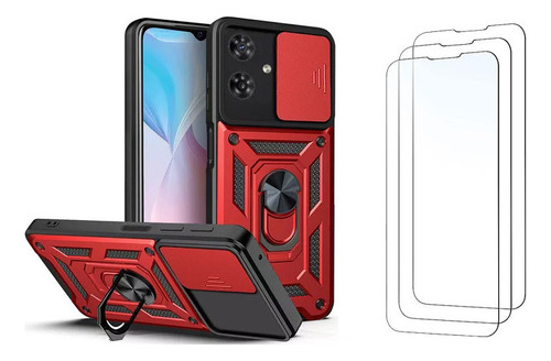 Funda Para Moto G84 Con Protección Antideslizante Y Lente An