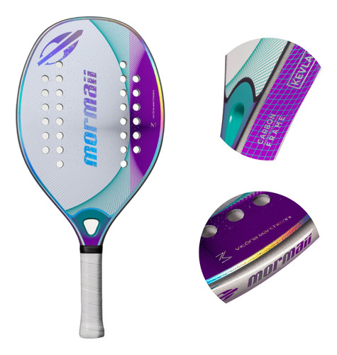 Nova Raquete De Beach Tennis Mormaii Vitoria Marchezini