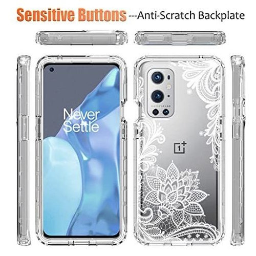 Yerebel Funda Para Oneplus 9 Pro 5g Le2121 Con Cristal Templ