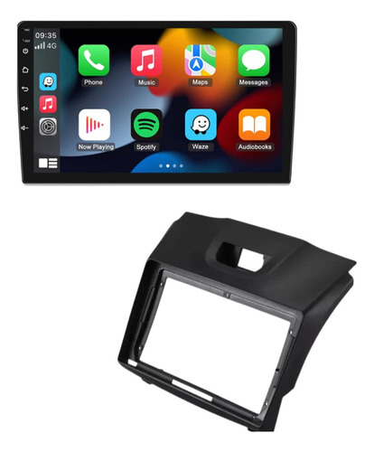 Radio 9 Qled Android Carplay 4gb/64g + Bisel Chevrolet D-max