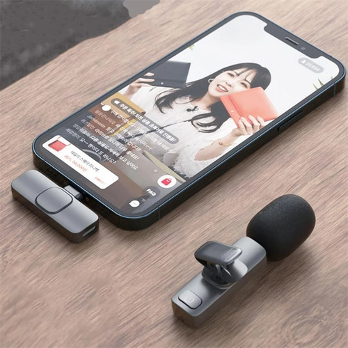 Micrófono Lavalier Inalámbrico Para Celular Todos