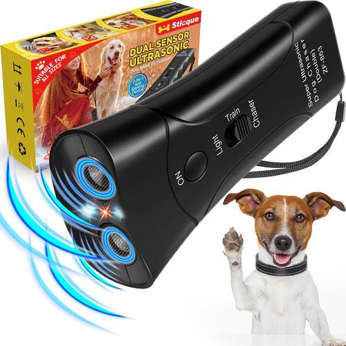 Dispositivo Antiladridos Ultrasónico Con 3 Modos Y Sensor Du