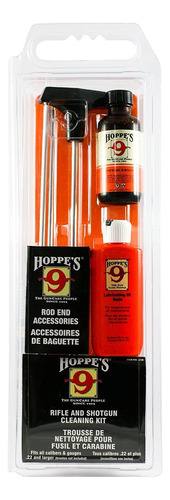 Hoppes No. 9 Cleaning Kit With Aluminum Rod, Universal Rifle