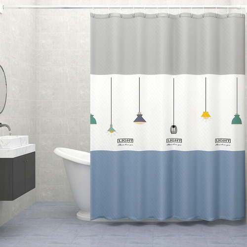 Xc Cortina De Ducha Impermeable Prueba De Moho Para Baño