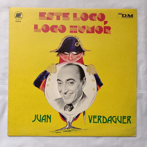 Juan Verdaguer Este Loco Loco Humor Vinilo / Kktus