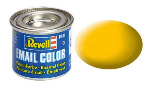 Tinta Enamel Yellow Ral 1017 Fosco 14ml Revell 32115