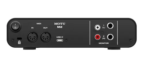 Motu M2 Interface Usb 24bits X 192khz 2 Canais Ñ Tascam Esi