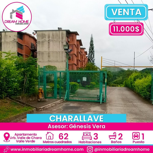 Imagen 1 de 10 de Apartamento Urb. Valle Chara Res. Valle Verde Autopista Charallave- Caracas 