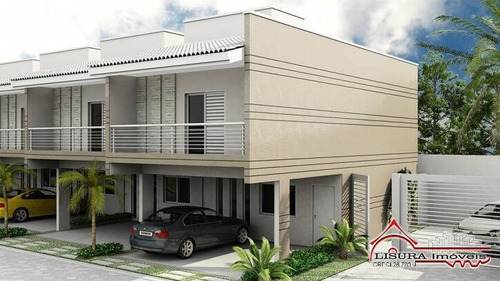 Imagem 5 de 15 de Casa Nova Em Condomínio Village Iris Jacareí Sp Decorado - 3464