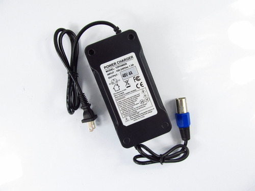 Cargador De Batería De 48v 4a Ncm Litio Li-ion De Silla De R