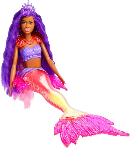 Muñeca Barbie Sirena Brooklyn Mascota Y Accesorios Original
