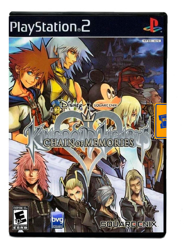 Juego Kingdom Hearts Chain Of Memories Ps2 - Físico En Caja