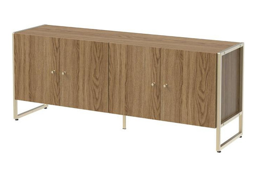 Rack Voss 146 Cm - Freijó C/ Champanhe