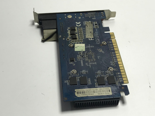 (#1889) Placa De Vídeo Vga Nvidia Evga Gt210 1gb Ddr3 Pci-e (Usado)