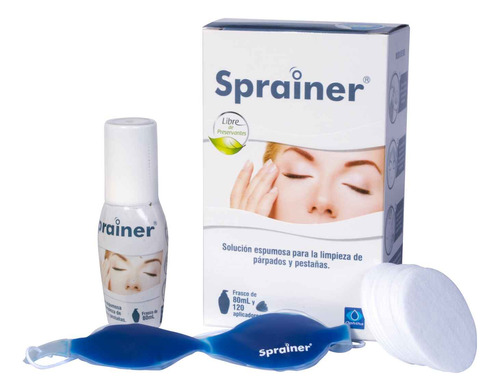 Solución Espumosa Limpiador Pestañas - Sprainer X 80 Ml